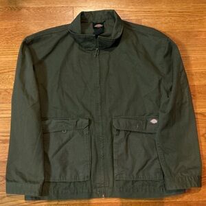 Dickies Men's Dark Green Military Jacket